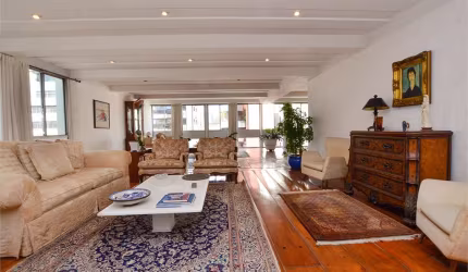 EXCELENTE COBERTURA DUPLEX EM HIGIENOPOLIS, 5 dormitórios e 3 vagas!