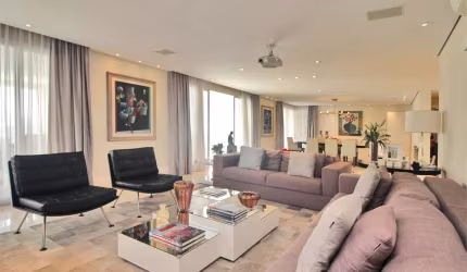Apartamento com 370m² distribuídos em 4 suítes,
