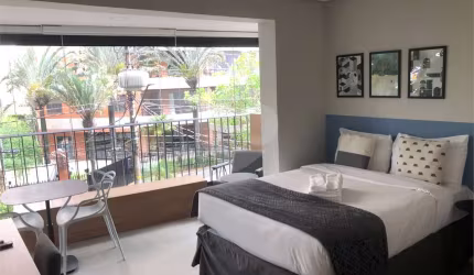 Studio para venda na Vila Nova Conceição reformado e mobiliado com 39 m²!