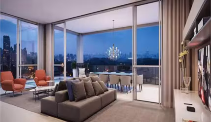 Apartamento pronta entrega, novo ,a venda em Moema, 4 dormitórios, 163 m