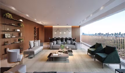 Apartamento em prédio Novo em Moema