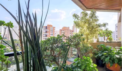Apartamento à venda com 4 dormitórios, sendo 3 suítes, 3 vagas - Moema Pássaros