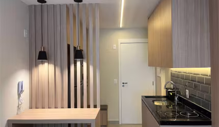 Apartamento á venda no Ibirapuera - 1 dorm, 1 vaga, Mobiliado, a 10 minutos de caminhada do Parque.