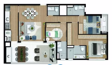 Apartamento-São Paulo-PLANALTO PAULISTA | Ref.: REO905512