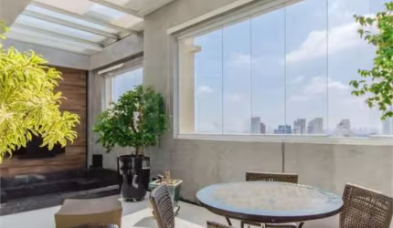 Excelente cobertura de alto padrão com 332m2 na Chácara Klabin