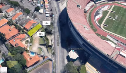 Terreno à venda no Morumbi em Localização Privilegiada, tendo como referência o Estádio.