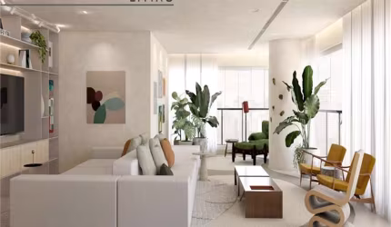 Apartamento a venda no Campo Belo com 210 m², 4 suítes, 3 vagas, lazer!
