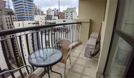 Apartamento mobiliado com 1 quarto para locação em Jardim Paulista - SP