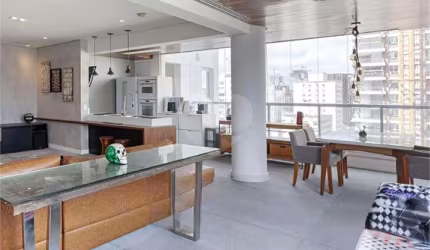 Apartamento 2 dormitórios - 2 Vagas - Todo Mobiliado