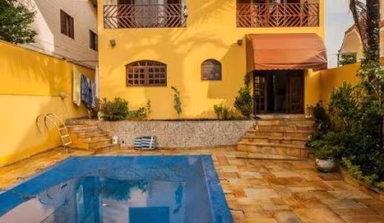 sobrado com piscina no alto da boa vista