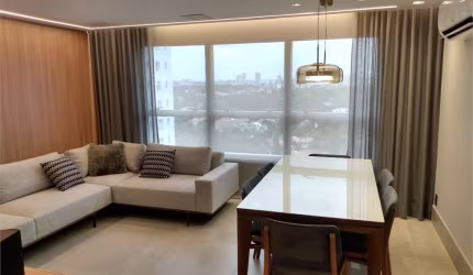Apartamento Mobiliado com 1 dormitório 1 suíte  2 vagas para Locação ou Venda no Alto da Boa Vista