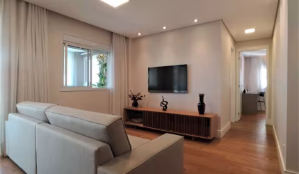 Apartamento Tipo Novo, 92m², 2 dorm, 1 suíte, living ampliado (3º dorm reversível), 2 vagas, lazer.