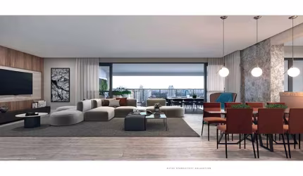 Apartamento na Chac. Sto Antonio com 162 m² com 3 suítes e 3 vagas.