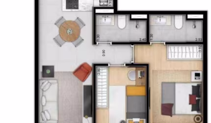 Apartamento-São Paulo-BROOKLIN | Ref.: REO633671