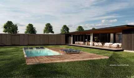 Casa de Alto Padrão com assinatura  exclusiva de renomado Arquiteto, na Fazenda Boa Vista