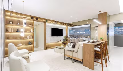 Apartamento em construção de 125m2, 3 suítes na Padre Adelino
