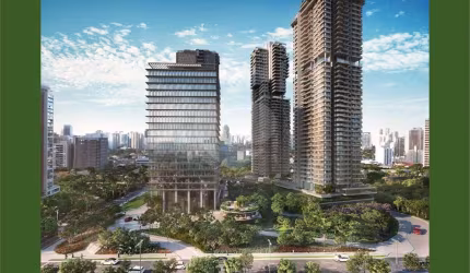 Excelente apartamento novo no Brooklin