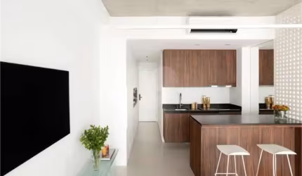 Apartamento de 42 m² na Vila Olímpia com 1 vaga na garagem ao lado da Faria Lima