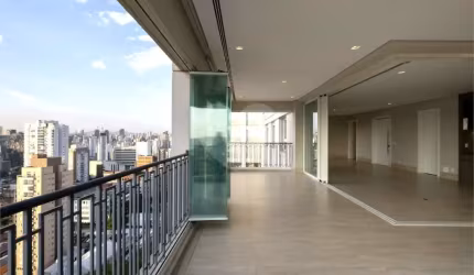 Apartamento venda Vila Olímpia, com 4 suítes, varanda gourmet, 5 vagas e depósito