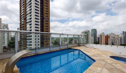 Cobertura Duplex 5 dormts Campo Belo, 5 vagas de garagem