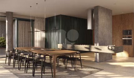 Apartamento Garden com 4 suítes e 5 vagas de garagem