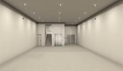Casa comercial com 643m² de área útil num terreno de 264m²