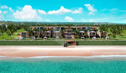 Casas em Condomínio Pé na Areia - Praia de Guadalupe - Pernambuco