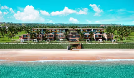 Casas em Condomínio Pé na Areia - Praia de Guadalupe - Pernambuco