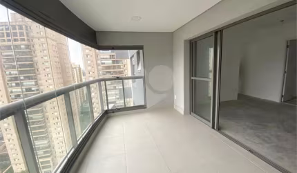 Apartamento novo a venda no Brooklin, com varanda, lavabo, 2 suítes e 2 vagas