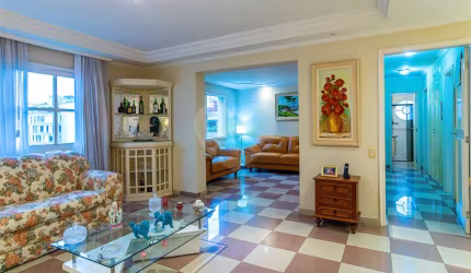 Higienópolis / próx. ao Shopping / 1 vaga / andar alto / 3 dorm. ( 1 suíte e 1 aberto)