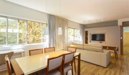 Apartamento mobiliado para locação localizado no bairro Jardins