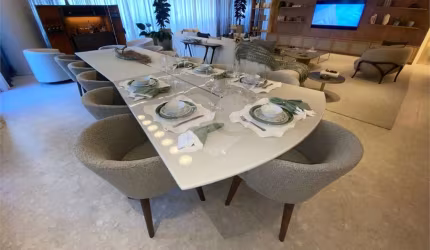 Apartemento com 215 m2, 3 suítes e 3 vagas, em construção, a venda em Moema
