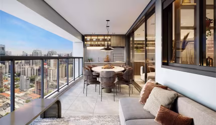Apartamento no Infinity Brooklin | 160m² + 20 m² de Terraço descoberto | 3 Suítes | 2 vagas