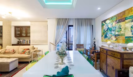 Cobertura de 173m2, 3 dormitórios, 2 suítes, 1 vaga, piscina e churrasqueira privativas, no Paraíso.