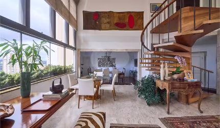 Apartamento duplex à venda com 4 suites e 6 vagas