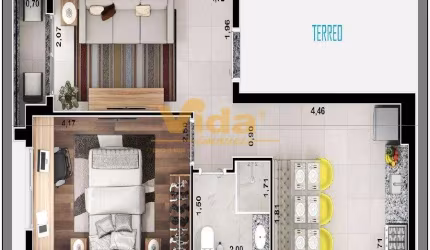 Apartamento em Rio Pequeno - São Paulo, SP
