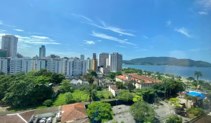 Apartamento com 1 dormitório à venda, 43 m² por R$ 750.000,00 - Aparecida - Santos/SP