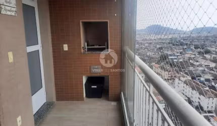 Apartamento com 2 dormitórios à venda, 64 m² por R$ 680.000,00 - Estuário - Santos/SP
