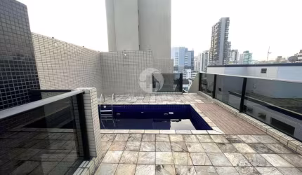 Cobertura com 2 dormitórios à venda, 235 m² por R$ 2.650.000,00 - Pompéia - Santos/SP
