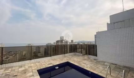 Cobertura com 3 dormitórios à venda, 245 m² por R$ 2.650.000,00 - Gonzaga - Santos/SP