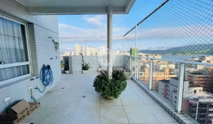 Apartamento com 4 dormitórios à venda, 330 m² por R$ 4.900.000,00 - Aparecida - Santos/SP