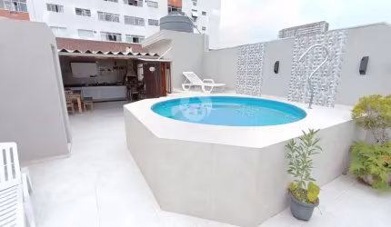 Sobrado com 3 suítes à venda, 230 m² por R$ 1.450.000,00 - Boqueirão - Santos/SP