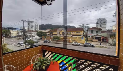 Apartamento com 3 dormitórios com 90 m² - Campo Grande - Santos/SP