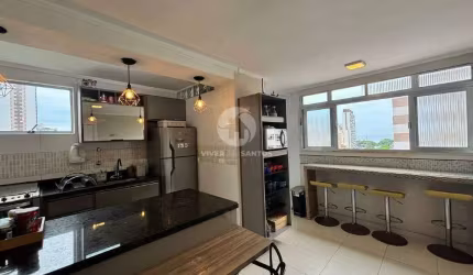 Apartamento à venda, 3 quartos, 1 suíte, 1 vaga, José Menino - Santos/SP