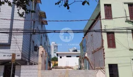 Terreno à venda, Gonzaga - Santos/SP