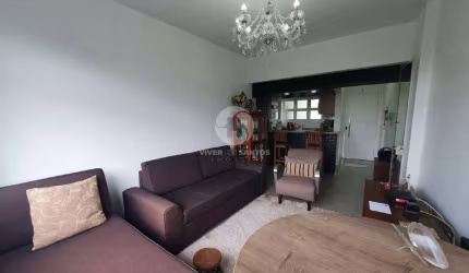 Apartamento reformado com bela vista na Ilha Porchat - São Vicente/SP
