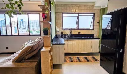 MOBILIADO E DECORADO! VISTA LIVRE! 61M² ÁREA ÚTIL! REFORMADO!