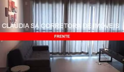 Apartamento para Locação no Anália Franco - São Paulo-SP: 1 Quarto, 1 Sala, 1 Banheiro, 2 Vagas de Garagem, 55m² de Área