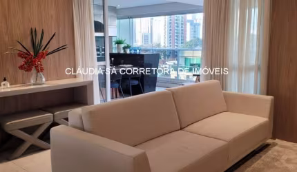 Imperdível! Apartamento à venda em São Paulo-SP, Tatuapé: 3 quartos, 3 suítes, 3 salas, 4 vagas de garagem, 172m². Venha conferir!