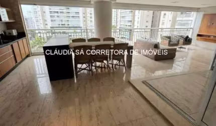 Imperdível oportunidade de adquirir apartamento de luxo no Tatuapé, São Paulo-SP: 4 quartos, 3 suítes, 3 salas, 5 banheiros, 4 vagas, 242m².